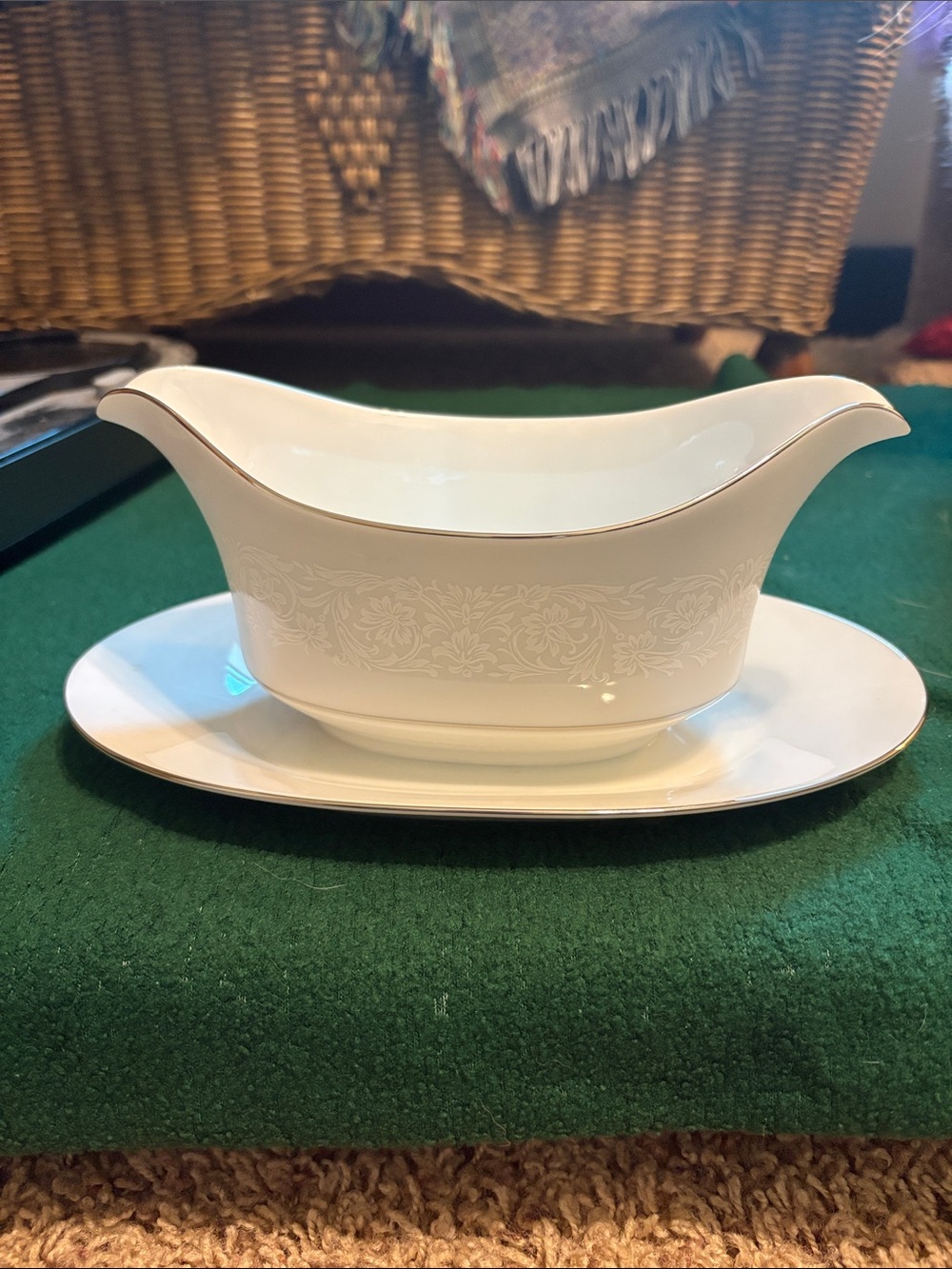 Grace fine china Japan vintage gravy boat